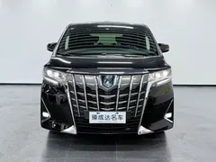 2021 Toyota Alphard Hybrid 2.5L Premium, чёрный — фото 2