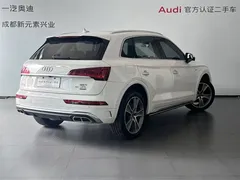 2022 Audi Q5L 45T Luxury Dynamic, белый — фото 4