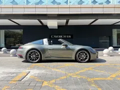 2020 Porsche 911 Targa 4 3.0T, зелёный — фото 3