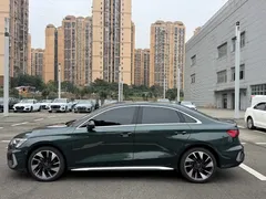 2023 Audi A3L Limousine 35 TFSI Fashion Sport, зелёный — фото 3