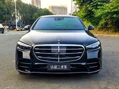 2023 Mercedes-Benz S-Class S 450 L 4MATIC, чёрный — фото 2