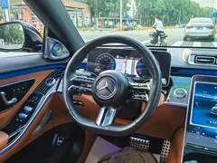 2023 Mercedes-Benz S-Class S 450 L 4MATIC, чёрный — фото 11