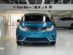 2021 BYD Dolphin 405km Fashion, синий — фото 2