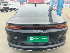 2025 BYD Han L DM-i PHEV 200km Lidar Flagship, чёрный — фото 6