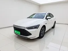 2023 BYD Qin PLUS Champion DM-i PHEV 55KM Leading, белый — фото 1