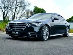2022 Mercedes-Benz S-Class S 450 L 4MATIC, чёрный — фото 1