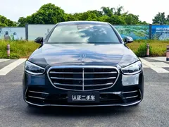 2022 Mercedes-Benz S-Class S 450 L 4MATIC, чёрный — фото 2