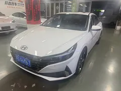 2023 Hyundai Elantra 1.5L CVT GLX Elite, белый — фото 1
