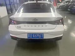 2023 Hyundai Elantra 1.5L CVT GLX Elite, белый — фото 2