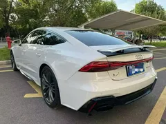 2021 Audi A7 45 TFSI Exclusive, белый — фото 8