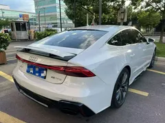 2021 Audi A7 45 TFSI Exclusive, белый — фото 9