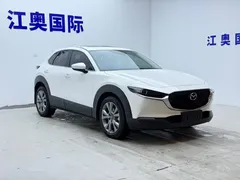 2021 Mazda CX-30 2.0L AT, белый — фото 3