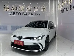 2023 Volkswagen Golf 280TSI DSG R-Line Lite, белый — фото 1