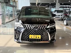2020 Lexus LM 300h 7-seat, чёрный — фото 2