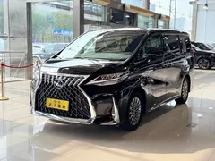 2020 Lexus LM 300h 7-seat, чёрный — фото 4