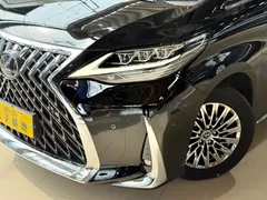 2020 Lexus LM 300h 7-seat, чёрный — фото 5