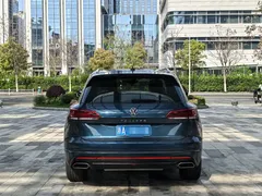 2022 Volkswagen Touareg 2.0TSI Ruishang, синий — фото 4
