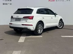 2022 Audi Q5L 40T Luxury Dynamic, белый — фото 4