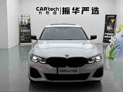 2022 BMW 3 Series 325i M Sport Dark, белый — фото 2