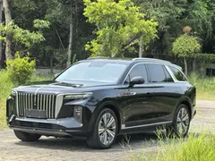 2022 Hongqi E-HS9 690km 6-seat, чёрный — фото 1