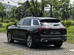2022 Hongqi E-HS9 690km 6-seat, чёрный — фото 3