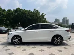 2022 Geely Emgrand 4th Gen 1.5L CVT Luxury, белый — фото 4