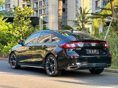 2023 Honda Civic Hatchback 240TURBO CVT, чёрный — фото 7