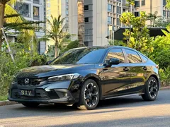 2023 Honda Civic Hatchback 240TURBO CVT, чёрный — фото 10