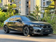 2023 Honda Civic Hatchback 240TURBO CVT, чёрный — фото 12