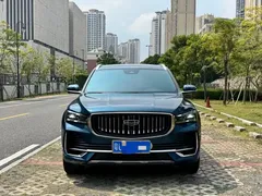 2021 Geely Monjaro 2.0TD DCT 2WD EVO Premium, синий — фото 2