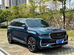 2021 Geely Monjaro 2.0TD DCT 2WD EVO Premium, синий — фото 3