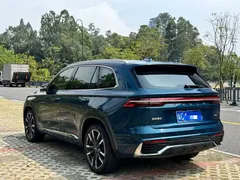 2021 Geely Monjaro 2.0TD DCT 2WD EVO Premium, синий — фото 7