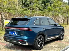 2021 Geely Monjaro 2.0TD DCT 2WD EVO Premium, синий — фото 9