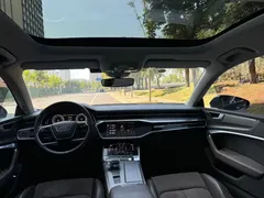 2022 Audi A7L 45 TFSI S-line, синий — фото 10