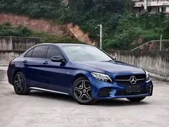 2021 Mercedes-Benz C-Class C 260 L Sport, синий — фото 3