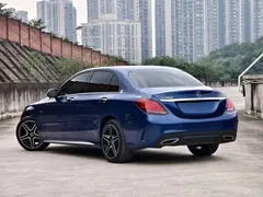 2021 Mercedes-Benz C-Class C 260 L Sport, синий — фото 4