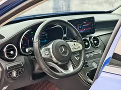 2021 Mercedes-Benz C-Class C 260 L Sport, синий — фото 7