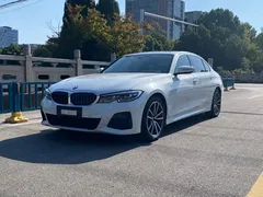 2021 BMW 3 Series 325i M Sport Package, белый — фото 1