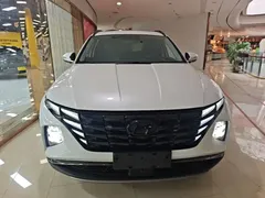 2023 Hyundai Tucson L 1.5T AT 2WD GLX Elite, белый — фото 3