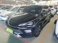 2023 BYD Song PLUS DM-i PHEV 110km Flagship Champion, чёрный — фото 1