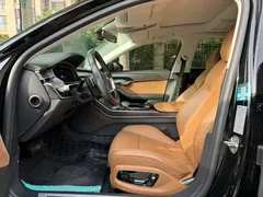 2021 Audi A8L 50 TFSI quattro Comfort, чёрный — фото 4