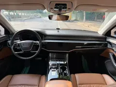 2021 Audi A8L 50 TFSI quattro Comfort, чёрный — фото 5