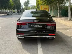 2021 Audi A8L 50 TFSI quattro Comfort, чёрный — фото 8