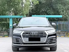 2020 Audi Q5L 40 TFSI, чёрный — фото 2