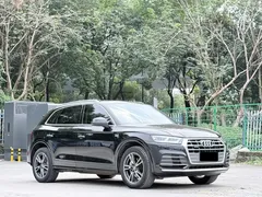 2020 Audi Q5L 40 TFSI, чёрный — фото 3