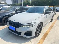 2021 BMW 3 Series 325i M Sport Night Package, белый — фото 2