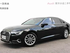 2023 Audi A6L 40 TFSI Luxury Elegant, чёрный — фото 1