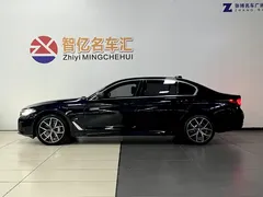 2023 BMW 5 Series 530Li Premium M Sport Package, чёрный — фото 3