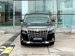 2021 Toyota Alphard Hybrid 2.5L Premium, чёрный — фото 2