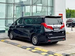 2021 Toyota Alphard Hybrid 2.5L Premium, чёрный — фото 6